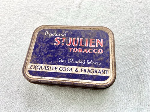 Ogdens julien tobacco tin - julien,