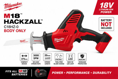 Milwaukee c18hz m18 hackzall - milwaukee, c18hz-0