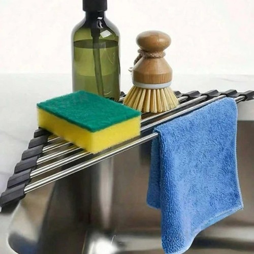 Roll triangle dish rack - roll-up,