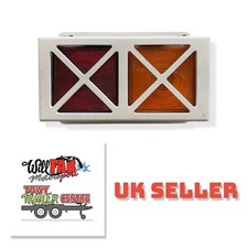 Ifor Williams Livestock Trailer DP120 PAIR of Rear Light Guards Protectors