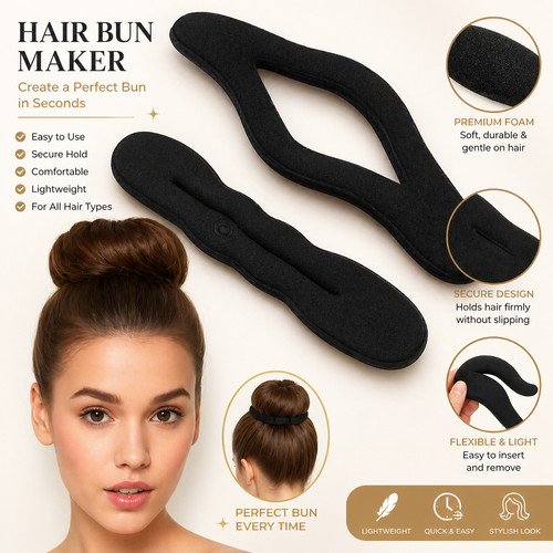 Hair bun magic maker - , twist