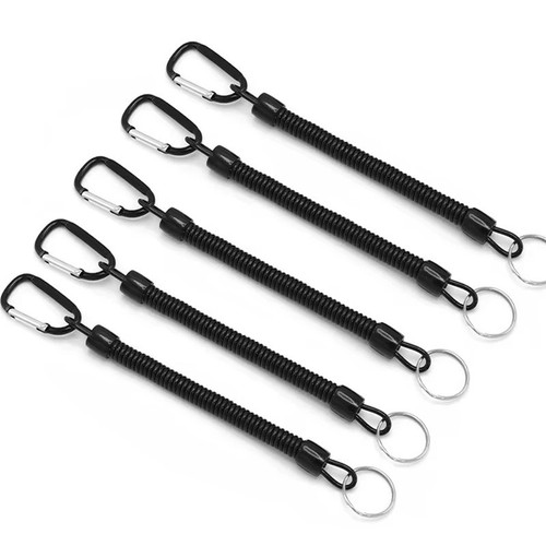 Elastic lanyard spiral - spiral, spring
