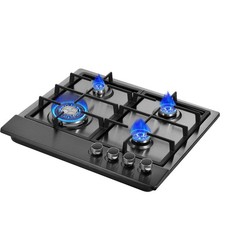 24" Gas Cooktop 4 Burners