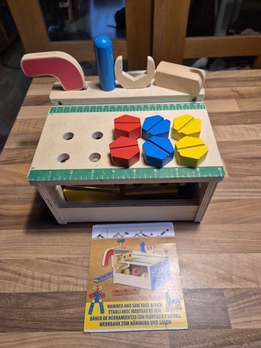 Wooden building toy - wooden, hammer