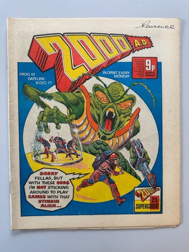 2000ad comic prog - 2000ad, december