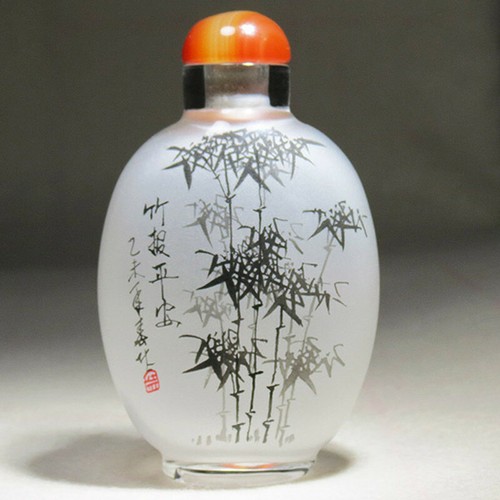 Boxed oriental ink bamboo hand - boxed,