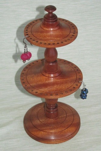 Two tier earring stand - two,