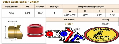 Kibblewhite valve seals - kibblewhite,