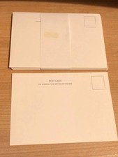 24 Blank White A6 Postcards