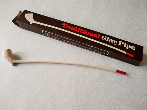 Traditional clay pipe - clay,