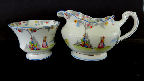 Art deco vintage tea - art, /