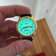 Mens Lorus Lumibrite watch, working order,New battery and strap, Used condition.