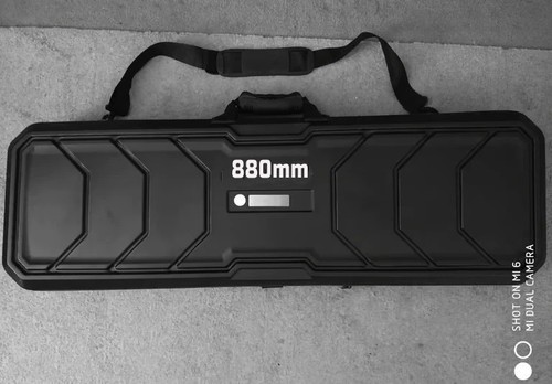 Air rifle hard gun - case, with