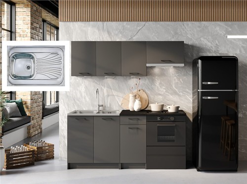 Kitchenette kitchen cabinets - kitchenette, 5