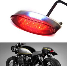 Smoke Lens Motorcycle Rear Tail Brake Stop Running Tail Light Lamp ATV Dirt Bike