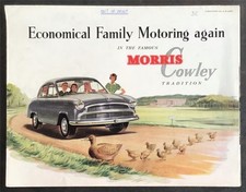 MORRIS COWLEY 1200 Car Sales