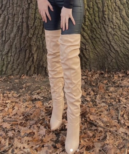 Boohoo size boots heels - size,