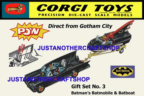Corgi toys batman - toys, batmobile
