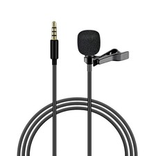 Clip-On Lavalier Microphone