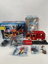 Playmobil City Action Fire Engine Lights & Sounds 5363 - New In Open/Worn Box