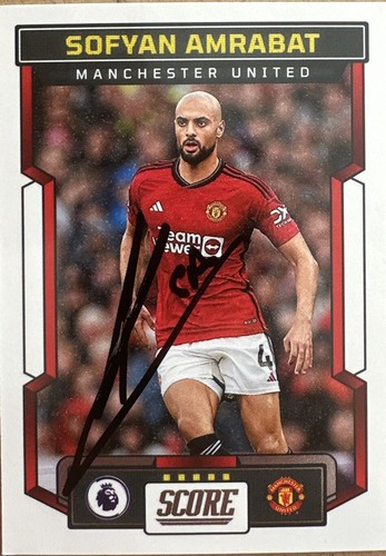 Manchester united hand signed - united,