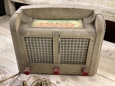 Attic Find Vintage Marconiphone T25DA Valve Radio Bakelite Wireless Marconi