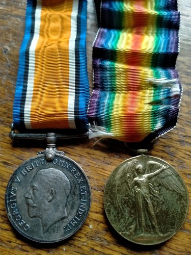 Ww1 medal pair derby - pair, to