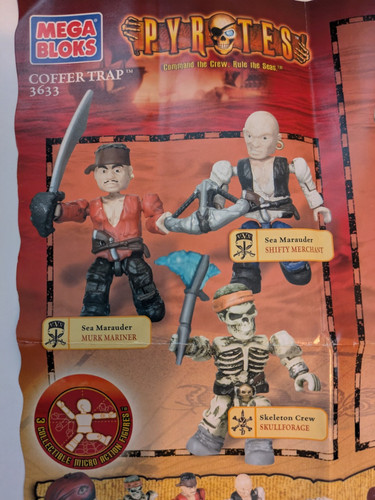 Mega bloks 3633 - pyrates,