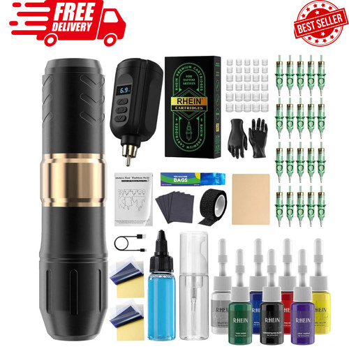 Tattoo gun kit - tattoo, rotary