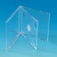 10 x Clear Double CD Disc