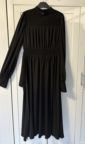 Punk rave black gothic long - rave,