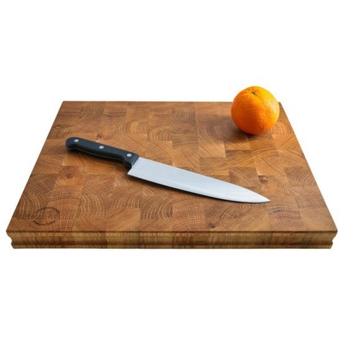Oak butchers block - oak, chopping