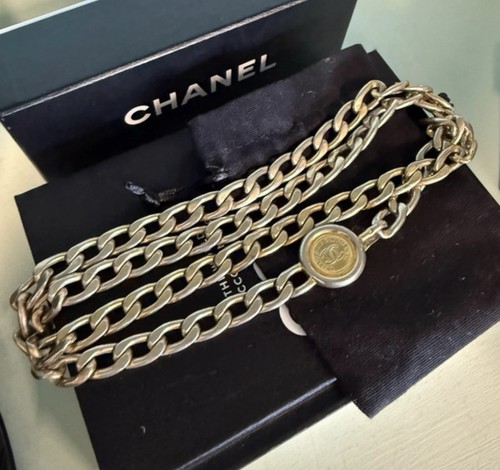 Vintage chanel medallion chain - vintage,
