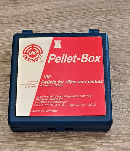 Anschutz pellet box - anschutz, .177