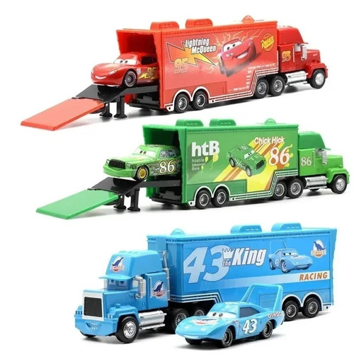 Kids racing car transporter - racing,