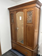 Antique Wardrobe & Matching