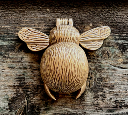Solid brass bumble - brass,