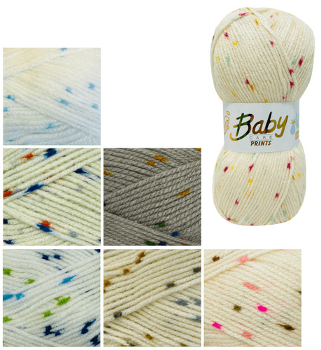 Baby wool prints double - baby,