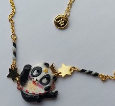 Les Nereides N2 Quel Cirque Flying Princess Panda in a Hoop Necklace RRP £90