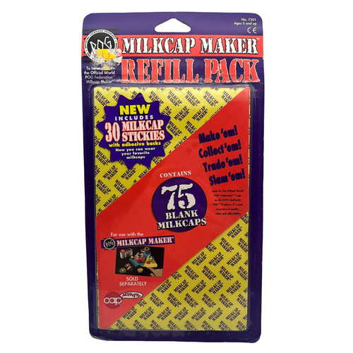 Pog milkcap maker refill - maker, pack
