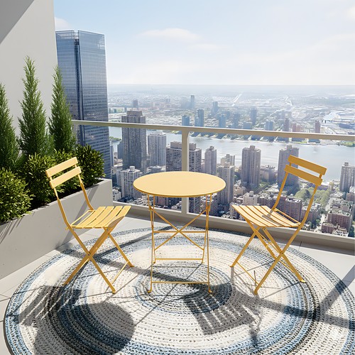 Garden furniture set foldable - furniture,