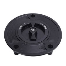 Motorcycle Fuel Tank Cap Leakproof Keyless Aluminium Alloy Replacement For