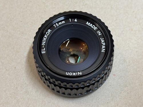 Nikon nikkor 75mm - el-nikkor, f4