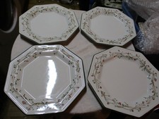 4 x Johnson Brothers Eternal Beau 10" Dinner  Plates ( VGC )