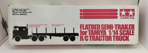 Tamiya flatbed semi - tamiya, semi-trailer