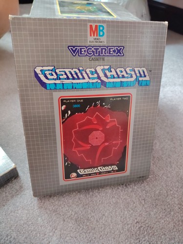 Vectrex cosmic chase game - mb,