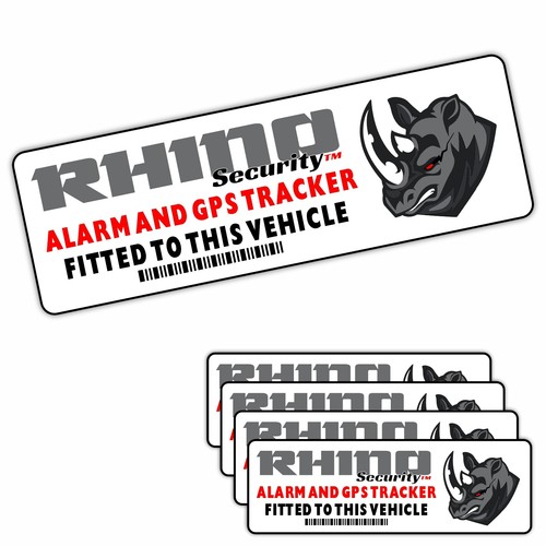 Signs rhino alarm - rhino, gps