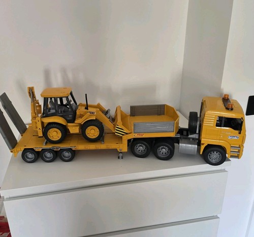 Bruder man tga low loader - bruder,