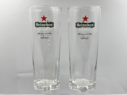 Heineken pint glasses new - heineken,