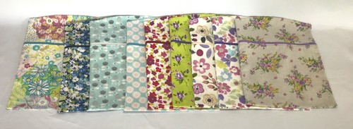 Hand made fabric peg hanging - made,